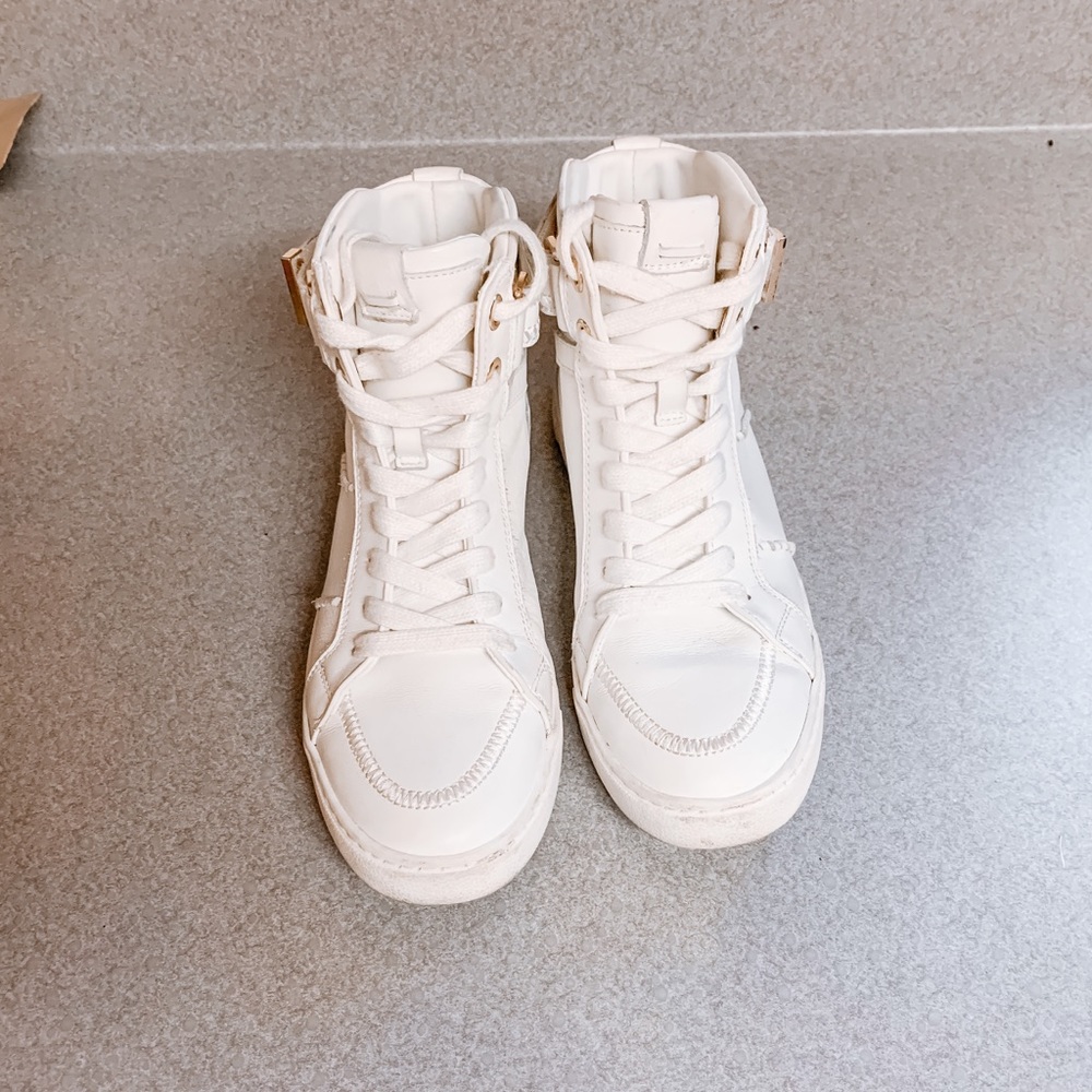 Aldo white sneakers